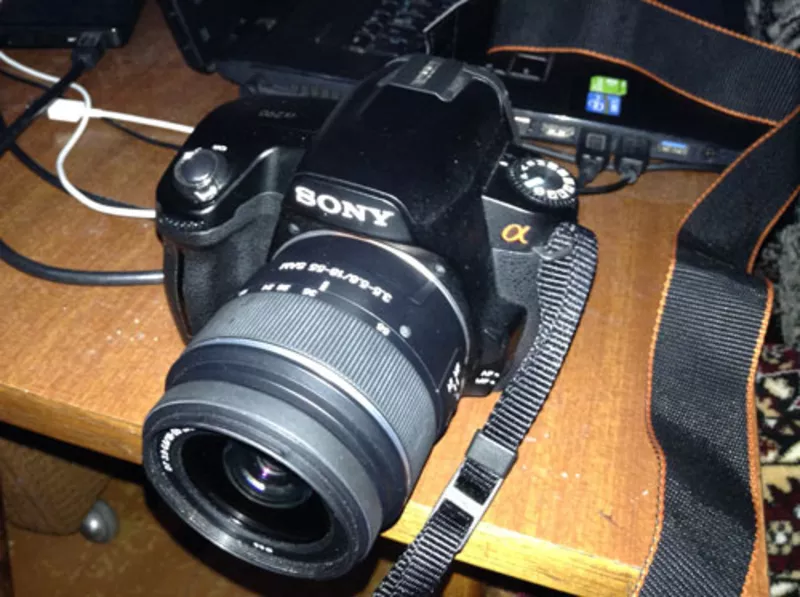 Продам зеркалку фотоаппарат Sony Alpha A-290 kit